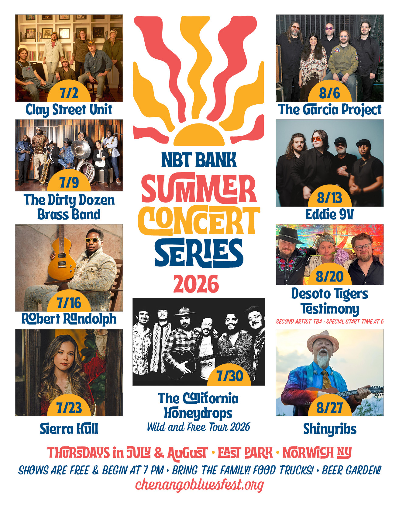 Summer Series - Chenango Blues Festival - Norwich NY - August 20